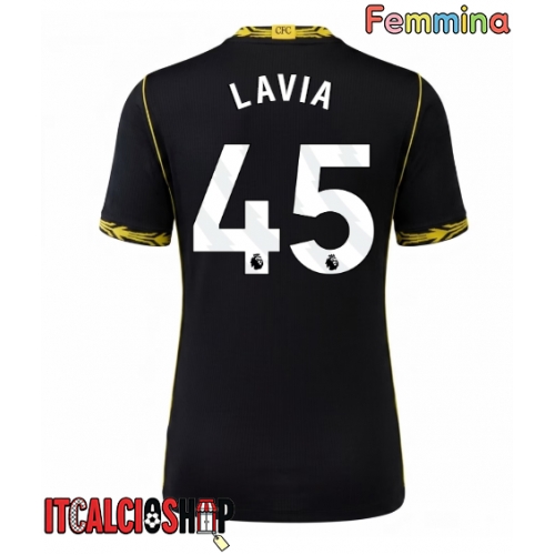 Chelsea Romeo Lavia #45 Seconda Maglia Femmina 2026-27 Manica Corta